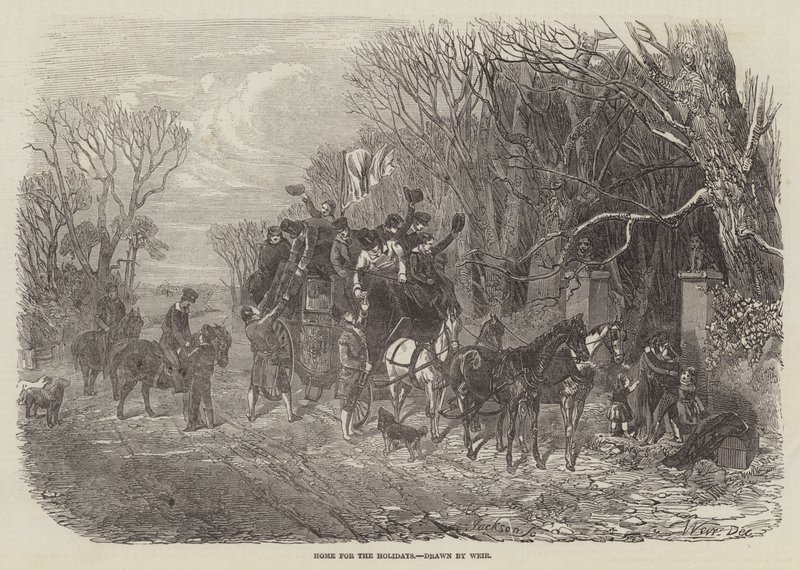 Thuis voor de Vakantie door Harrison William Weir