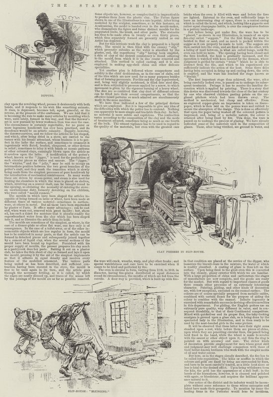 De Staffordshire Potteries door Harry Furniss