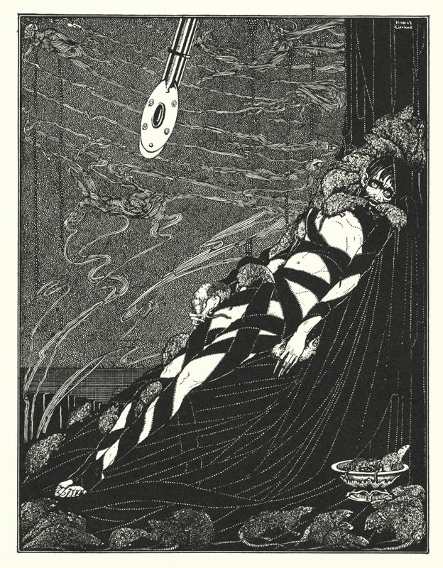 Edgar Allan Poe: De Put en de Slinger door Harry Clarke