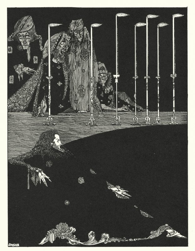 Edgar Allan Poe: De Put en de Slinger door Harry Clarke