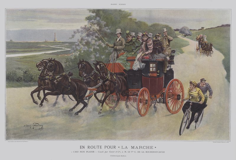 Op weg naar de markt door Harry Finney