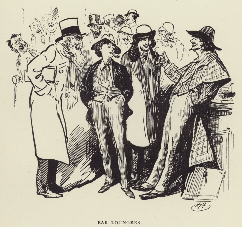 Bar Loungers door Harry Furniss