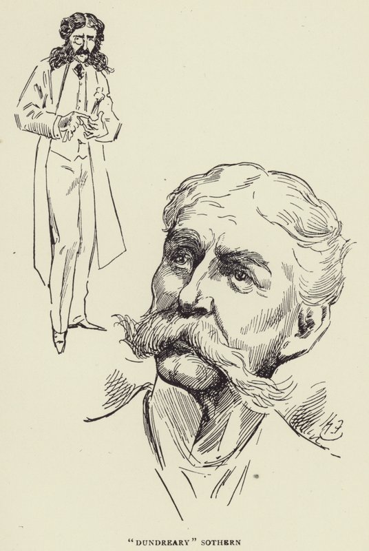 Dundreary Sothern door Harry Furniss