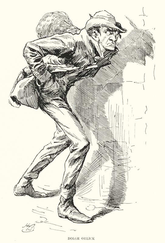 Illustratie voor Great Expectations door Charles Dickens door Harry Furniss