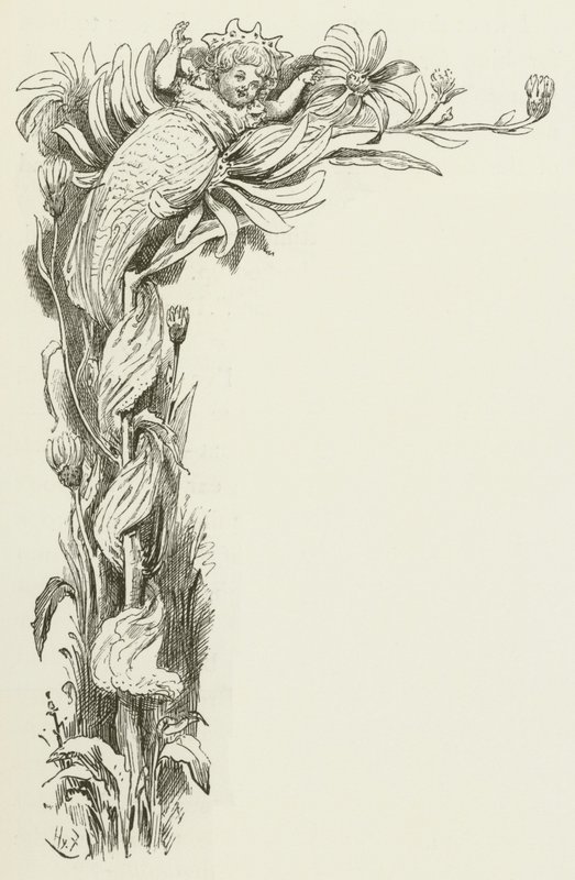 Illustratie voor Sylvie en Bruno door Lewis Carroll door Harry Furniss