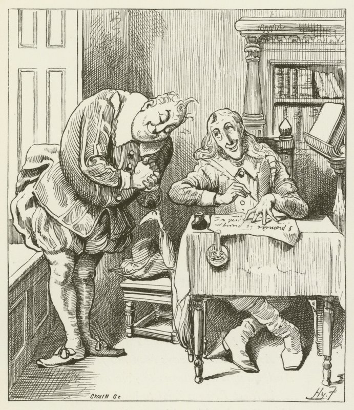 Illustratie voor Sylvie en Bruno door Lewis Carroll door Harry Furniss