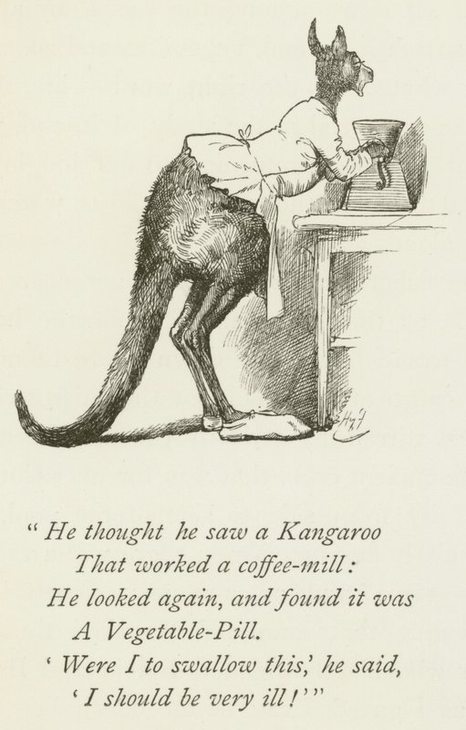 Illustratie voor Sylvie en Bruno door Lewis Carroll door Harry Furniss