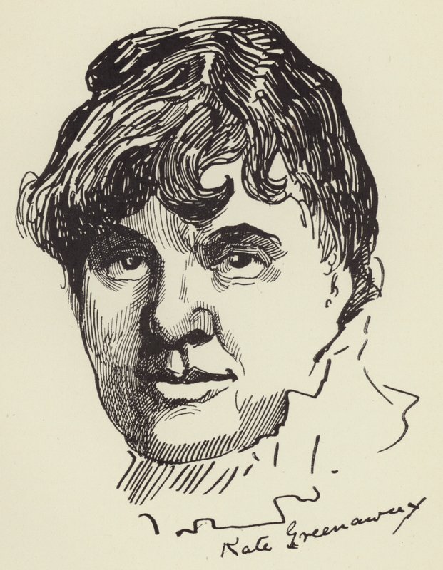 Kate Greenaway door Harry Furniss