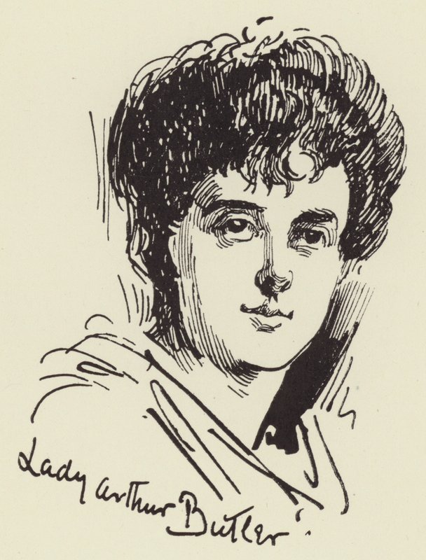 Lady Arthur Butler door Harry Furniss
