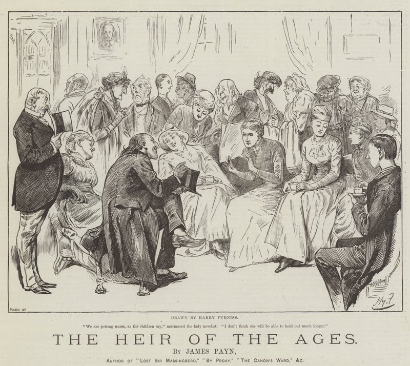 De Erfgenaam van de Eeuwen, door James Payn door Harry Furniss