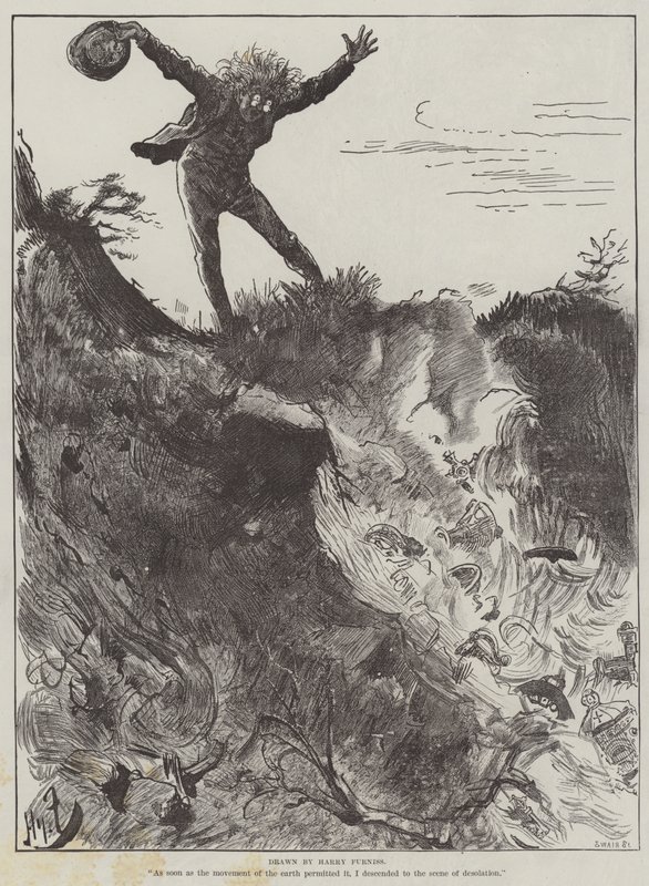 De erfgenaam van de eeuwen, door James Payn door Harry Furniss