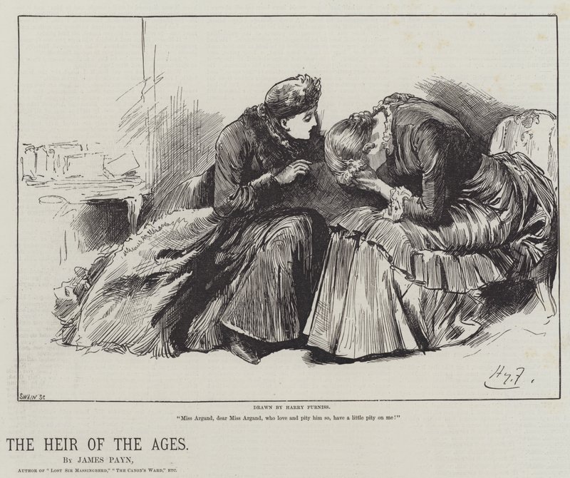 De erfgenaam van de eeuwen, door James Payn door Harry Furniss