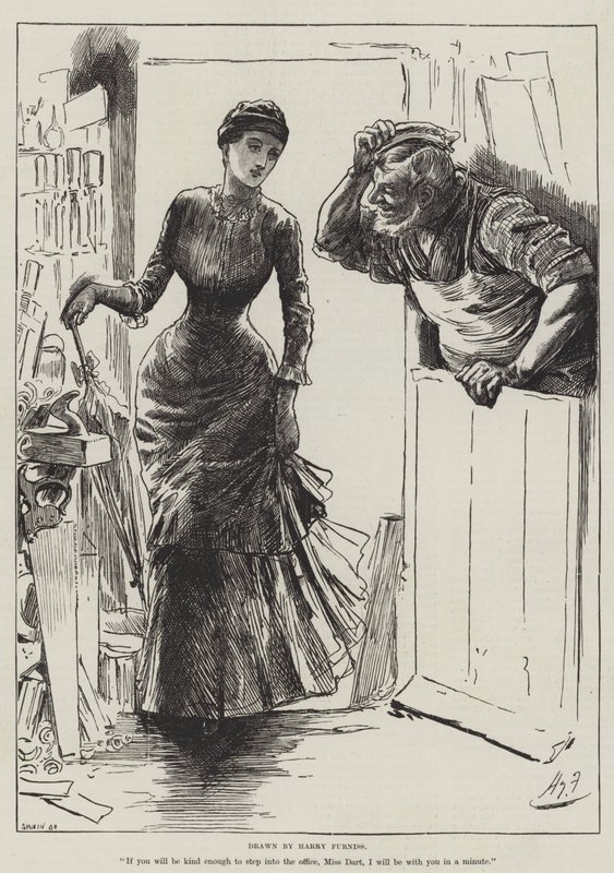 De Erfgenaam van de Eeuwen, door James Payn door Harry Furniss