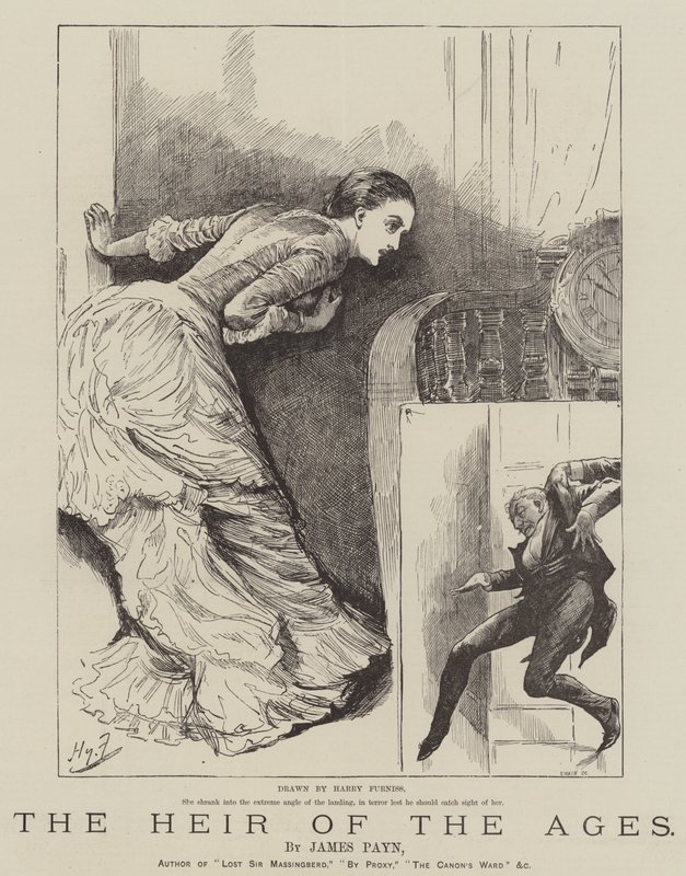 De erfgenaam van de eeuwen, door James Payn door Harry Furniss