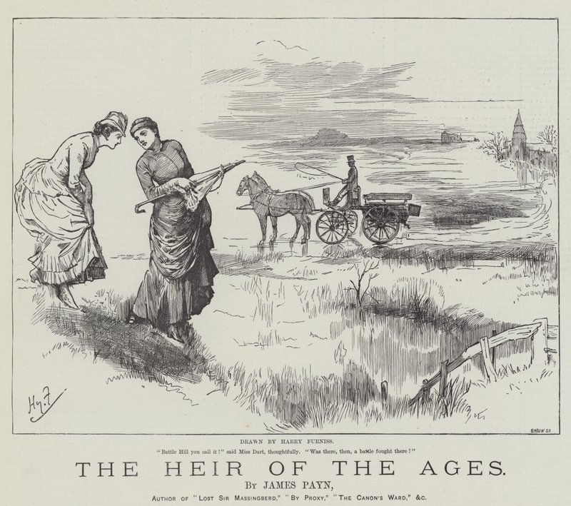 De Erfgenaam van de Eeuwen, door James Payn door Harry Furniss