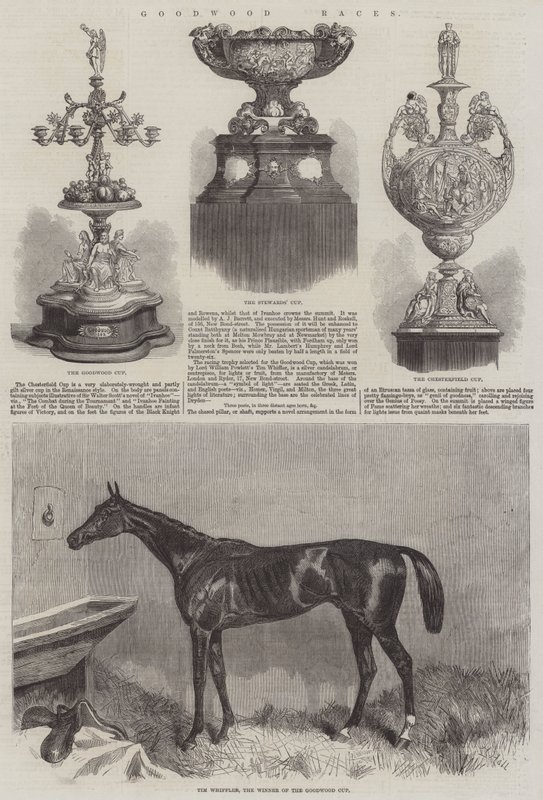 Goodwood Races door Harry Hall