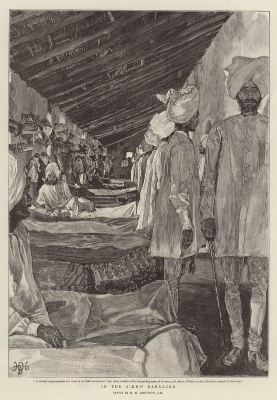 In de Barakken van de Sikhs door Harry Hamilton Johnston