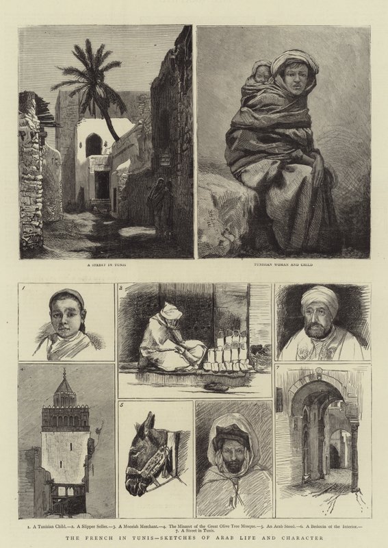 De Fransen in Tunis, schetsen van Arabisch leven en karakter door Harry Hamilton Johnston