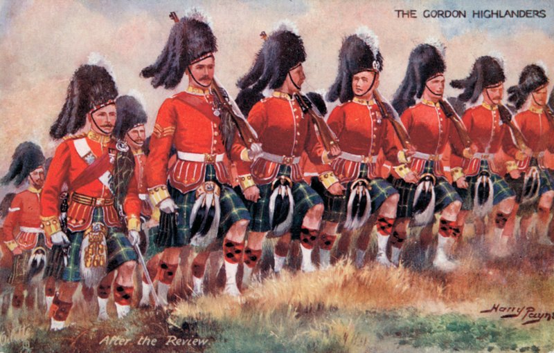 The Gordon Highlanders, Na de Review door Harry Payne