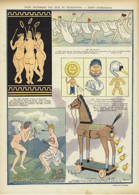 Illustratie voor Le Rire door Henri Avelot