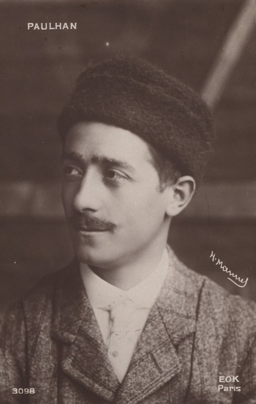 Louis Paulhan (z/w foto) door Henri Manuel
