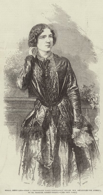 Mademoiselle Jenny Lind door Henry Anelay