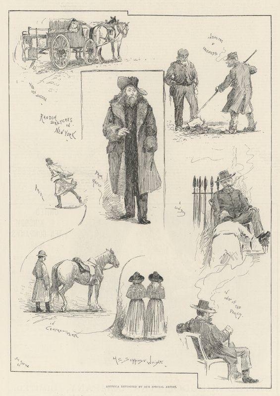 Amerika herbezocht door Onze Speciale Kunstenaar door Henry Charles Seppings Wright