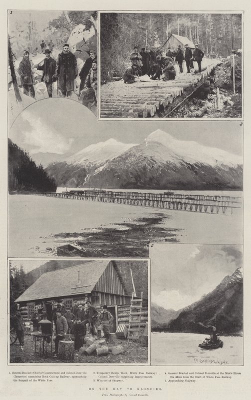Op weg naar Klondike door Henry Charles Seppings Wright