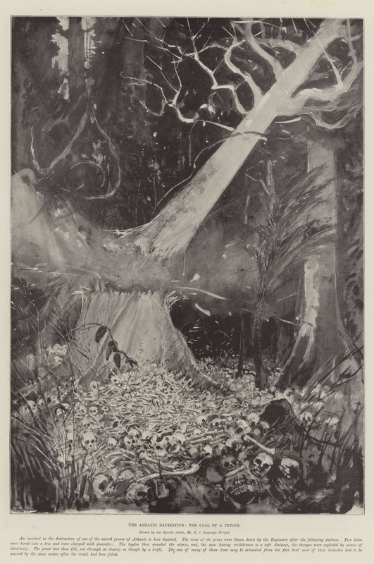 De Ashanti Expeditie, de Val van een Fetisj door Henry Charles Seppings Wright