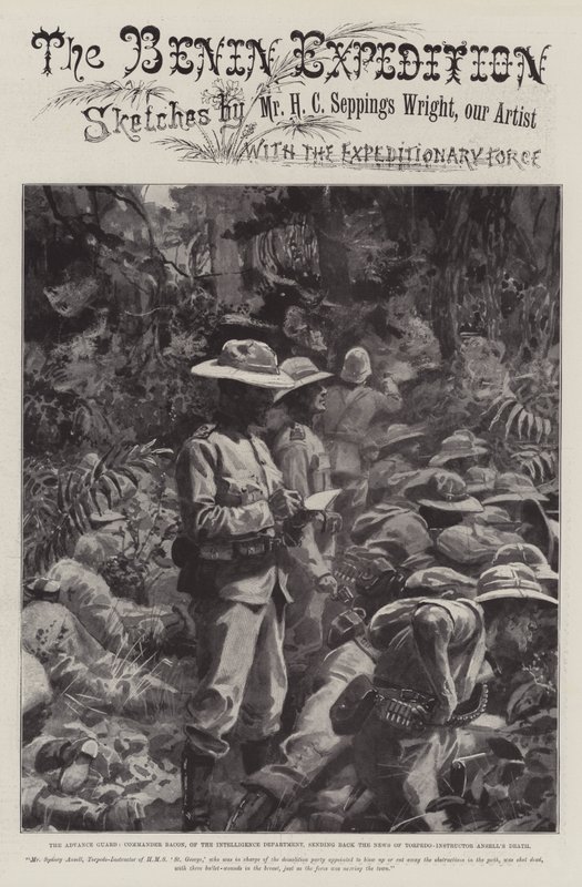 De Benin-expeditie door Henry Charles Seppings Wright