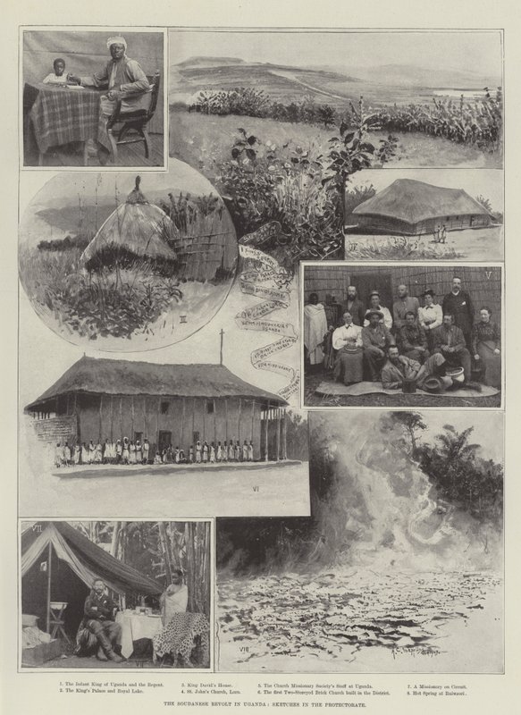 De Soedanese Opstand in Oeganda, Schetsen in het Protectoraat door Henry Charles Seppings Wright