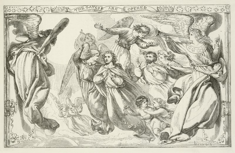 Illustratie voor De Pelgrimsreis van John Bunyan door Henry Courtney Selous