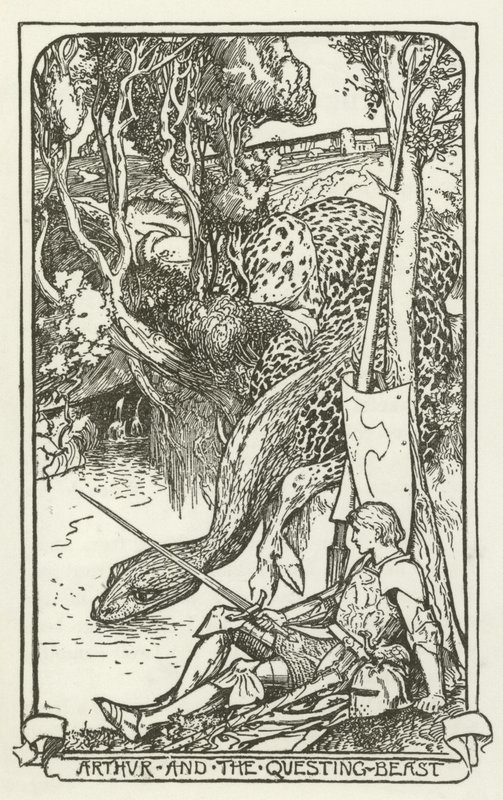 Arthur en het Questing-Beest door Henry Justice Ford