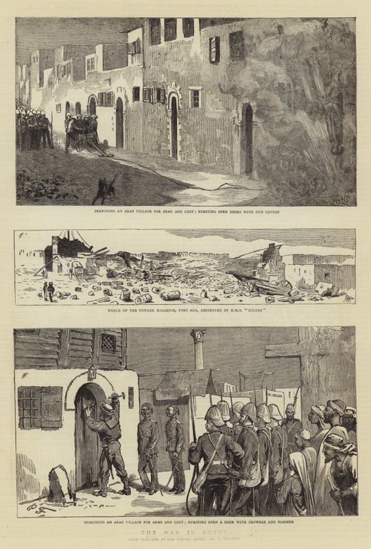 De oorlog in Egypte door Henry Marriott Paget