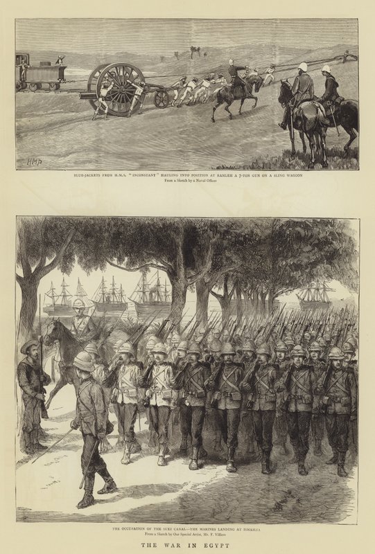 De oorlog in Egypte door Henry Marriott Paget