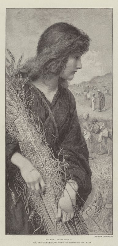 Ruth door Henry Ryland