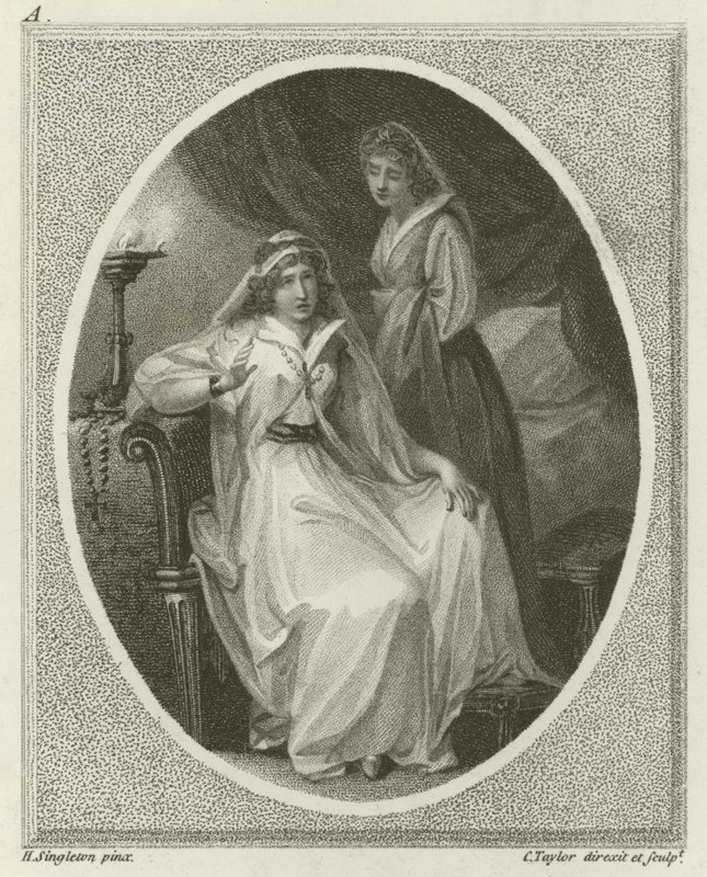 Scène uit Othello, door William Shakespeare door Henry Singleton