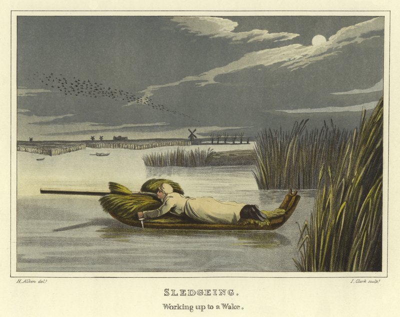 Sleeën door Henry Thomas Alken