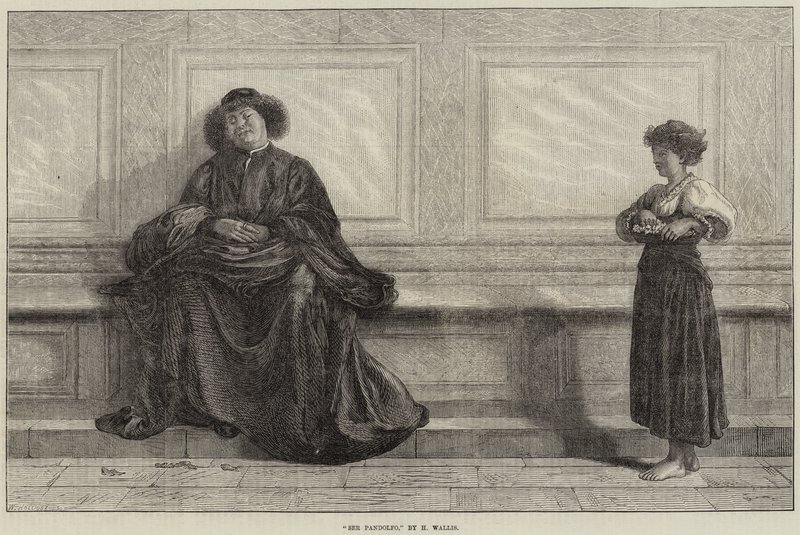 Ser Pandolfo door Henry Wallis