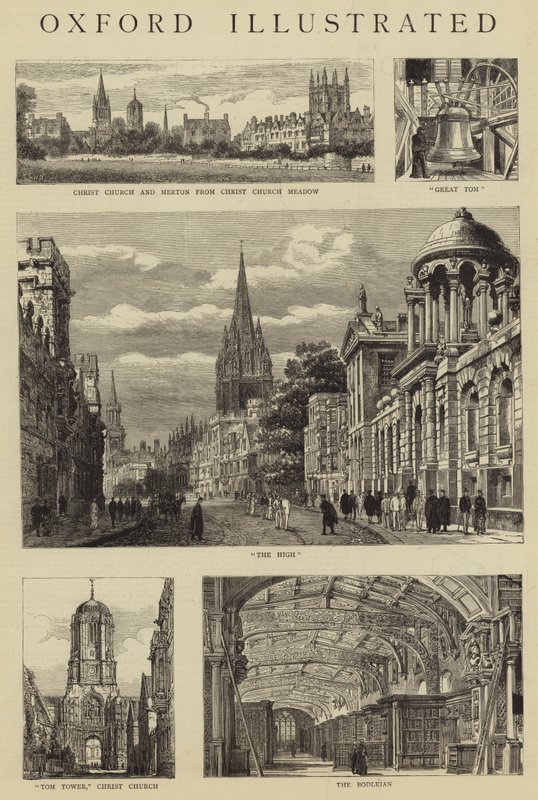Oxford Geïllustreerd door Henry William Brewer