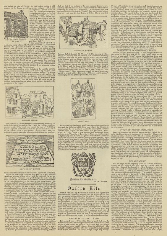 Oxford Geïllustreerd door Henry William Brewer