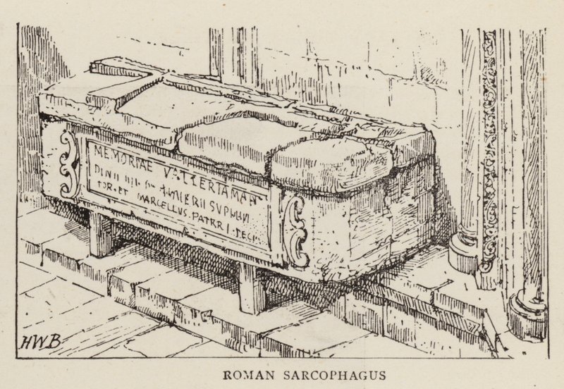 Romeinse sarcofaag door Henry William Brewer