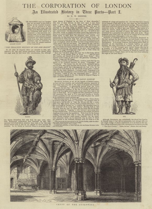 De Corporatie van Londen door Henry William Brewer