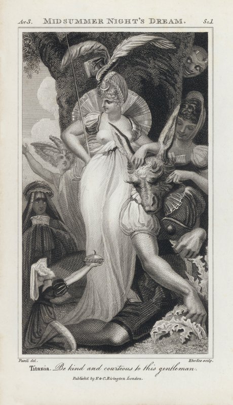 Illustratie voor Shakespeare