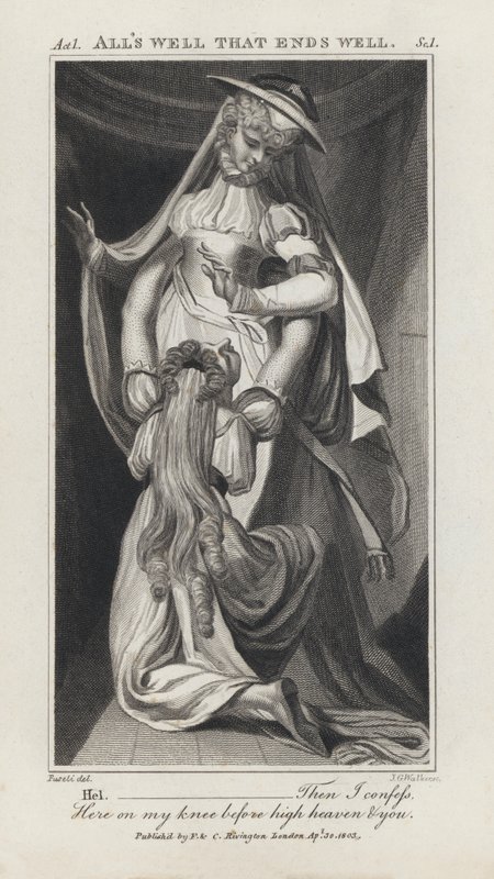 Illustratie voor Shakespeare