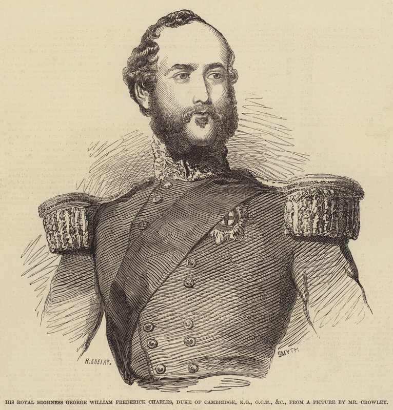 Zijne Koninklijke Hoogheid George William Frederick Charles, hertog van Cambridge, KG, GCH, enz. door Henry Anelay
