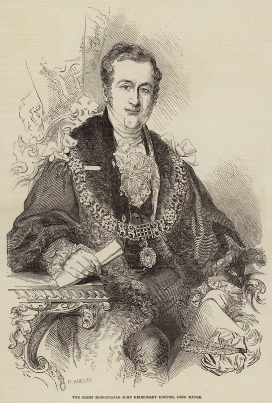 De Zeer Eerwaarde John Kinnersley Hooper, Lord Mayor door Henry Anelay