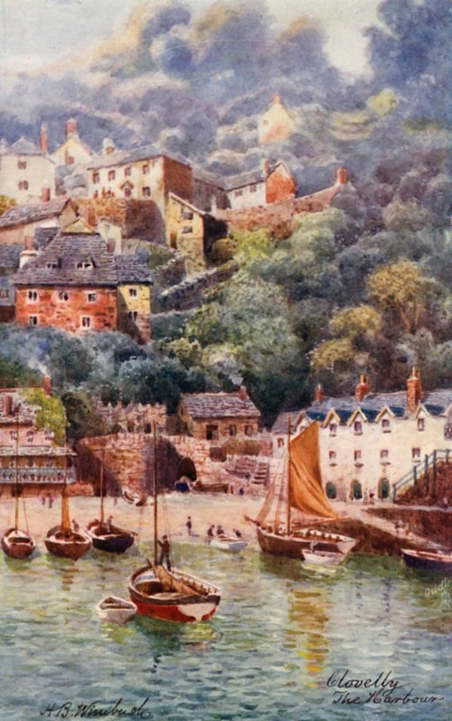 De Haven, Clovelly door Henry B. (after) Wimbush