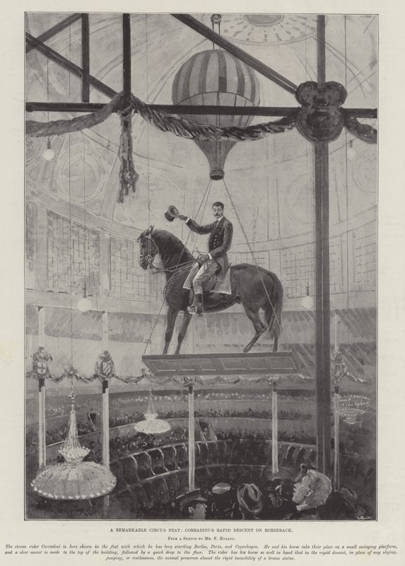 Een Opmerkelijke Circusprestatie, Corradini
