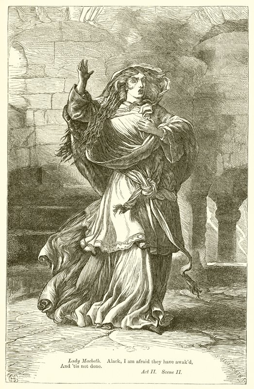 Macbeth door Henry Courtney Selous